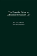 The Essential Guide to California Restaurant Law cover