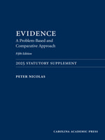 Evidence: 2025 Statutory Supplement cover