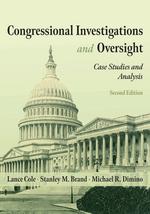 Congressional Investigations and Oversight cover