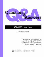 Questions & Answers: Civil Procedure cover