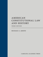 American Constitutional Law and History cover