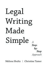 Legal Writing Made Simple cover