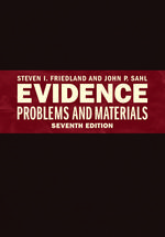 Evidence Problems and Materials cover