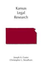 Kansas Legal Research cover