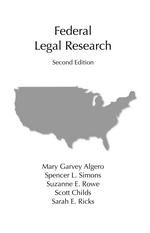 Federal Legal Research cover