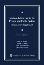 Modern Labor Law in the Private and Public Sectors Documentary Supplement cover